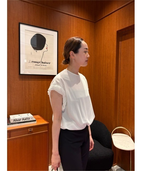 COLUMN（コラム）の「COLUMN / ロールアップスリーブブラウス（シャツ