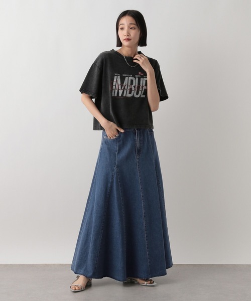 トリココムデギャルソン　フレアスカート　ティアード　ドット　アシンメトリー　黒 トリココムデギャルソン フレアスカート ティアード ドット