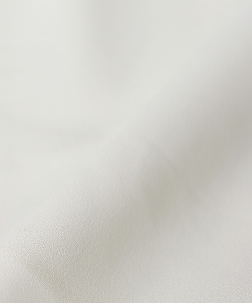 Jines（ジネス）の「デシンタンクトップブラウス（シャツ/ブラウス・レディース・ブラック/ホワイト・38）」の14枚目の写真