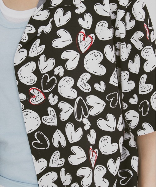 MERLOT（メルロー）の「アソートアロハシャツ（シャツ/ブラウス・レディース・グリーン系その他/ブラック系その他/ホワイト系その他・FREE）」の4枚目の写真