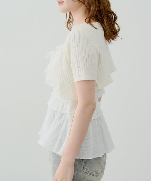 Emily Temple cute ボレロカーディガン＆キャミソール2点セット Emily Temple cute ボレロカーディガン＆キャミソール2点セット