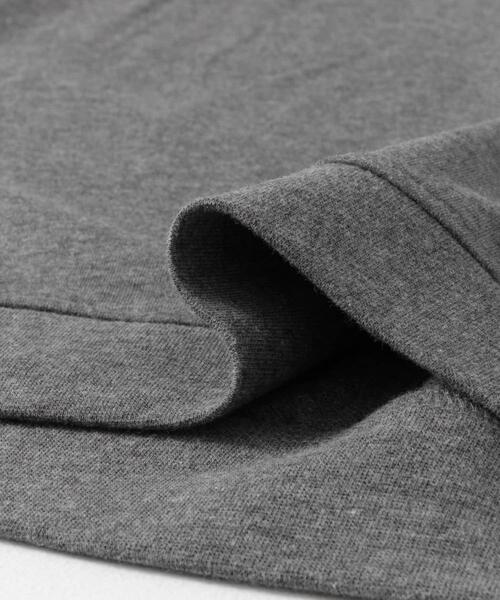 URBAN RESEARCH DOORS（アーバンリサーチドアーズ）の「『セットアップ対応』モダールコットンドルマン裏毛プルオーバー（Tシャツ/カットソー・レディース・グレー/ベージュ系その他/ブラック・MEDIUM）」の6枚目の写真