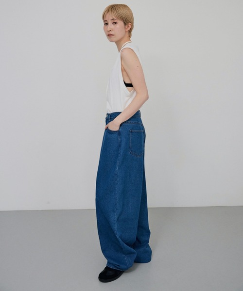 lit（リット）の「Choker Sleeveless TEE（Tシャツ/カットソー・レディース・オフホワイト/ブラック・FREE）」の7枚目の写真