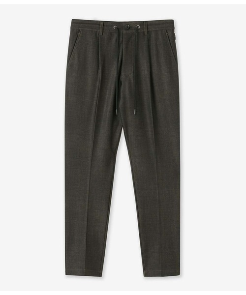 junhashimoto(ジュンハシモト)の「EASY TUCK PANTS★★(スラックス・メンズ・ブラック/ベージュ/ダークカーキ/ダークネイビー・4/3/2)」の1枚目の写真