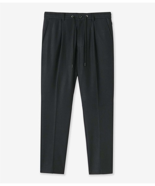 junhashimoto(ジュンハシモト)の「EASY TUCK PANTS★★(スラックス・メンズ・ブラック/ベージュ/ダークカーキ/ダークネイビー・4/3/2)」の4枚目の写真