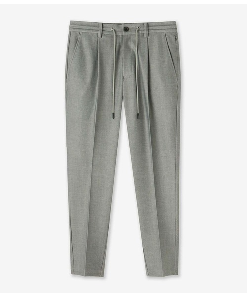 junhashimoto(ジュンハシモト)の「EASY TUCK PANTS★★(スラックス・メンズ・ブラック/ベージュ/ダークカーキ/ダークネイビー・4/3/2)」の19枚目の写真