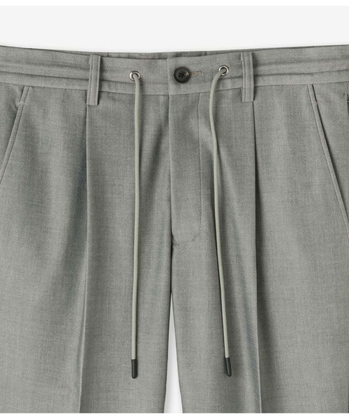 EASY TUCK PANTS（スラックス）｜junhashimoto（ジュンハシモト）の