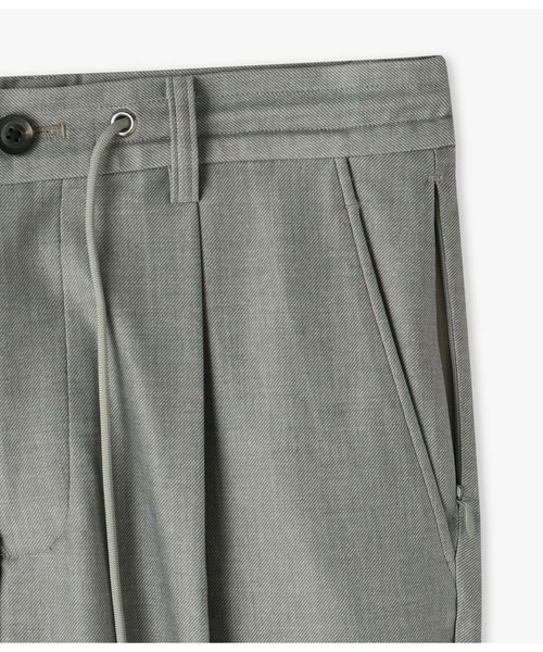 junhashimoto(ジュンハシモト)の「EASY TUCK PANTS★★(スラックス・メンズ・ブラック/ベージュ/ダークカーキ/ダークネイビー・4/3/2)」の12枚目の写真