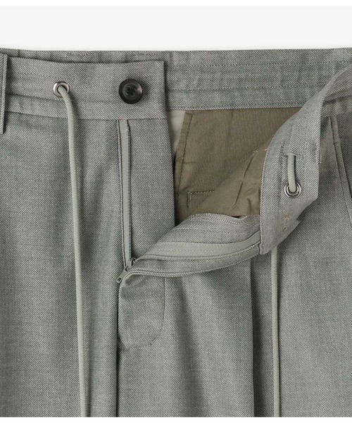 junhashimoto(ジュンハシモト)の「EASY TUCK PANTS★★(スラックス・メンズ・ブラック/ベージュ/ダークカーキ/ダークネイビー・4/3/2)」の14枚目の写真