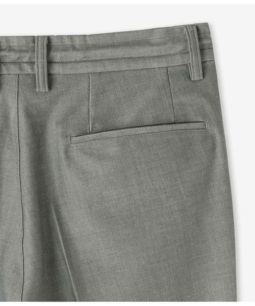 junhashimoto(ジュンハシモト)の「EASY TUCK PANTS★★(スラックス・メンズ・ブラック/ベージュ/ダークカーキ/ダークネイビー・4/3/2)」の15枚目の写真