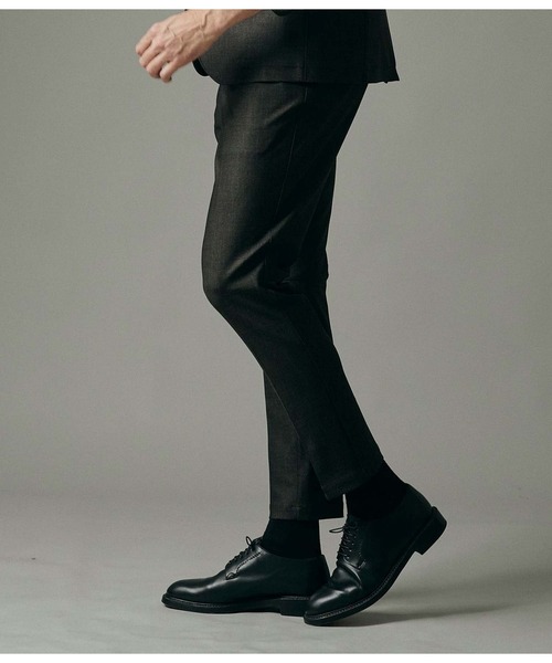junhashimoto(ジュンハシモト)の「EASY TUCK PANTS★★(スラックス・メンズ・ブラック/ベージュ/ダークカーキ/ダークネイビー・4/3/2)」の7枚目の写真