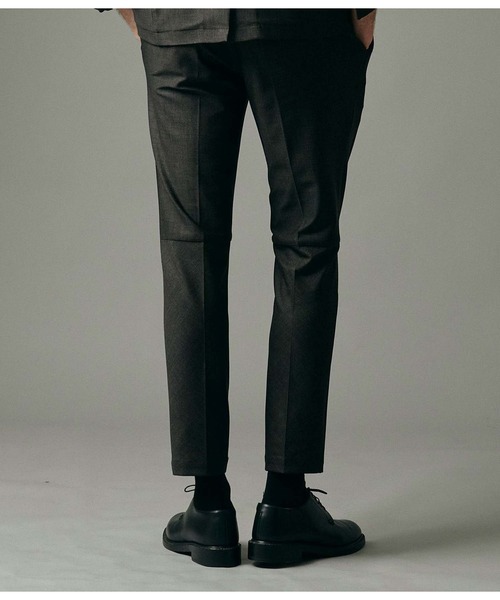 EASY TUCK PANTS（スラックス）｜junhashimoto（ジュンハシモト）の