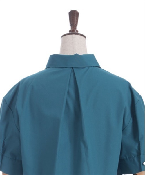 axes femme（アクシーズファム）の「ハトメ使タブショートシャツ（シャツ/ブラウス・レディース・ホワイト/ブラック/ブルーグリーン・FREE）」の20枚目の写真