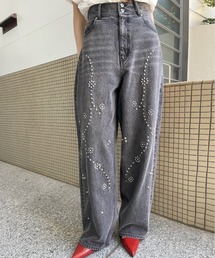 パンツ Ameri VINTAGE DENIM セール】CENTER PRESS SLIT DENIM（デニムパンツ）｜Ameri