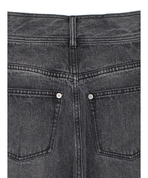 STUDS DETAIL STRAIGHT DENIM PANTS（デニムパンツ）｜Ameri