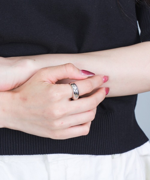 TOMWOOD 【Ice Ring】 12号 Tilt Ring - Tom Wood Project Official Online Store
