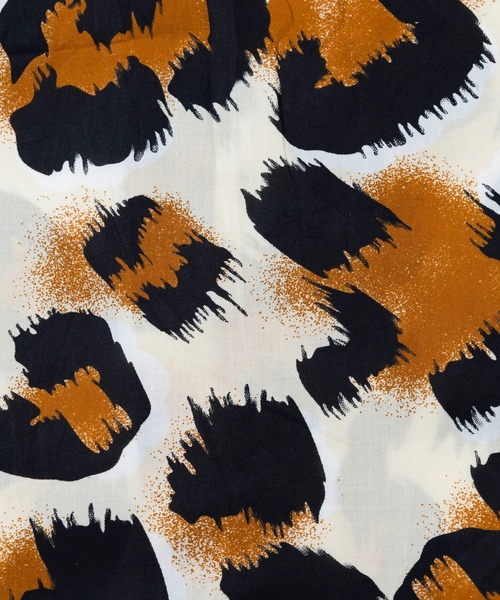 Revo.（レボ）の「Revo./レヴォ　ペイント レオパードパターン SSシャツ（シャツ/ブラウス・メンズ・レッド/パープル/ホワイト・LARGE/MEDIUM）」の13枚目の写真