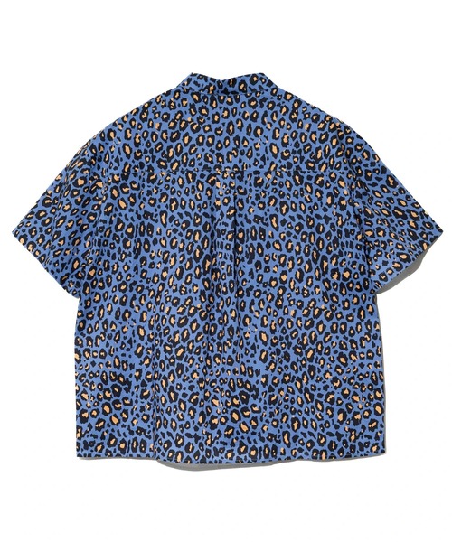 Revo.（レボ）の「Revo./レヴォ　ペイント レオパードパターン SSシャツ（シャツ/ブラウス・メンズ・レッド/パープル/ホワイト・LARGE/MEDIUM）」の14枚目の写真