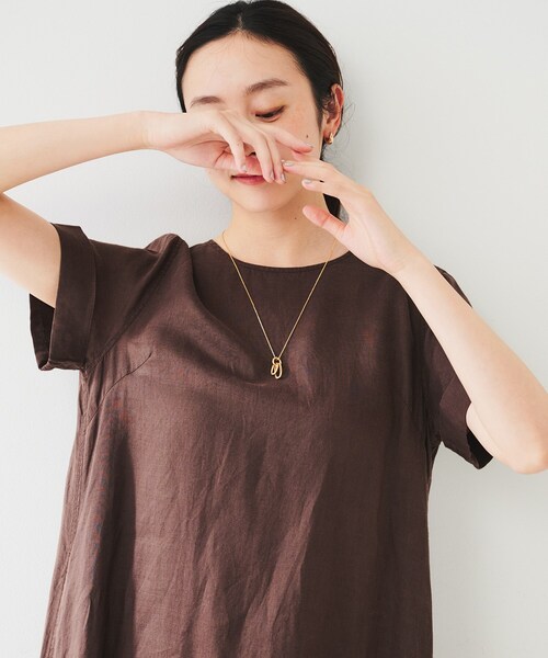 UNTITLED（アンタイトル）の「トリニティトップネックレス（ネックレス・レディース・ゴールド/シルバー・00）」の4枚目の写真