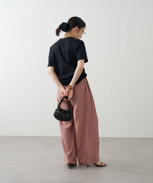 【ラフに、キマる！】NILI LOTAトライベッカパンツ セール】ストライプタックパンツ（その他パンツ）｜Omekashi