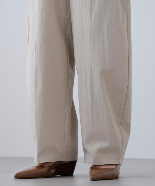【新品】argue フリースパンツ　ミルク　白　サイズ1 SALE 40%OFF ! 【UNUSED/アンユーズド】Check easy pants UW1113