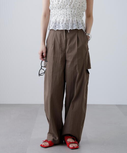 FREE'S MART（フリーズマート）の「◆サイドサークルカットパンツ（その他パンツ・レディース・ベージュ/ブラウン・SMALL/MEDIUM）」の17枚目の写真