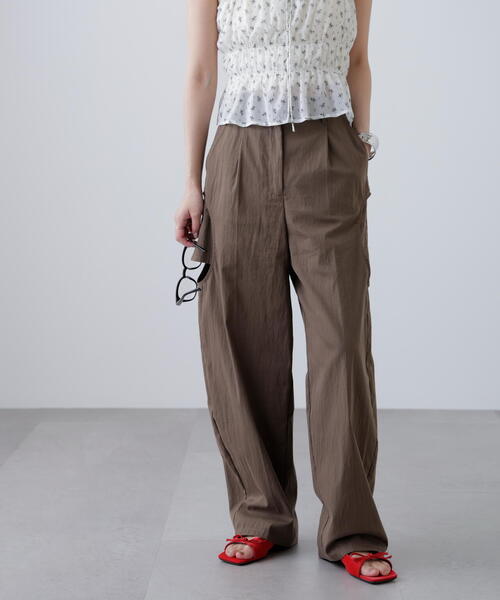 FREE'S MART（フリーズマート）の「◆サイドサークルカットパンツ（その他パンツ・レディース・ベージュ/ブラウン・SMALL/MEDIUM）」の16枚目の写真