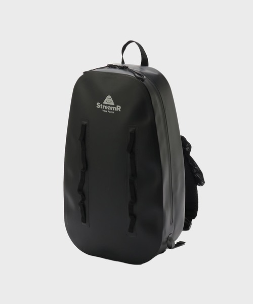 POLeR(ポーラー)の「【POLeR × TONEDTROUT】 StreamR Dry Sling 15L(ショルダーバッグ・メンズ・ブラック/オレンジ系その他・FREE)」の1枚目の写真