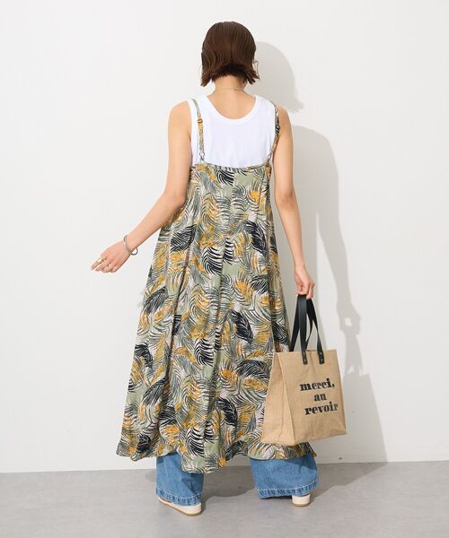 CRAFT STANDARD BOUTIQUE（クラフトスタンダードブティック）の「前後2Wayタンクトップ（タンクトップ・レディース・オフホワイト/杢グレー/ブラック/パープル・FREE）」の11枚目の写真