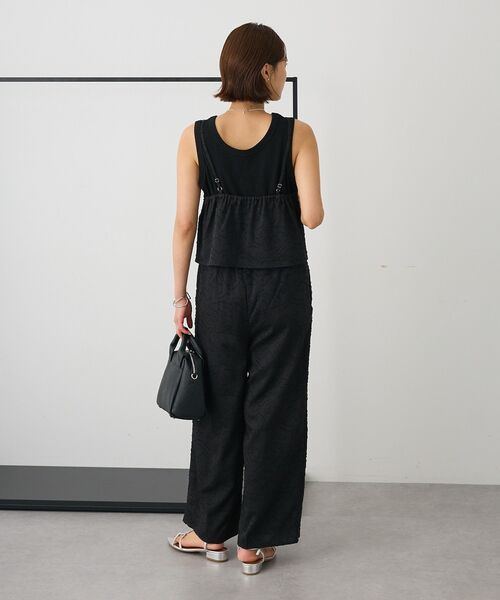 CRAFT STANDARD BOUTIQUE（クラフトスタンダードブティック）の「前後2Wayタンクトップ（タンクトップ・レディース・オフホワイト/杢グレー/ブラック/パープル・FREE）」の21枚目の写真