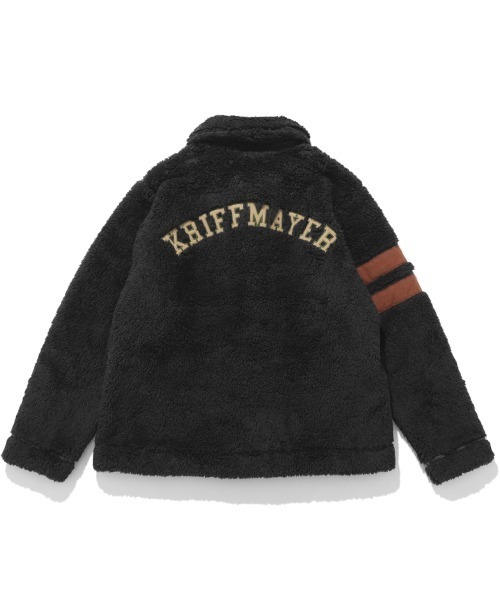 KRIFF MAYER(クリフメイヤー)の「シャギーボアレタードJK(その他アウター・メンズ・ブラック/ナチュラル/グレー/グリーン/カラフル・MEDIUM/LARGE/X-LARGE)」の11枚目の写真