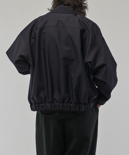 Lui's(ルイス)の「アクティブワークZIPブルゾン(ブルゾン・メンズ・ブラック/ネイビー・M/S)」の11枚目の写真