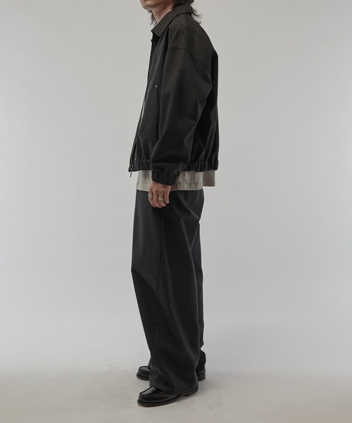 Lui's(ルイス)の「アクティブワークZIPブルゾン(ブルゾン・メンズ・ブラック/ネイビー・M/S)」の7枚目の写真