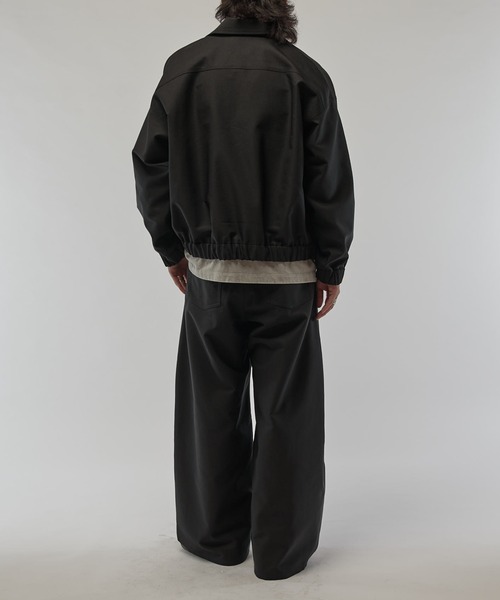 Lui's(ルイス)の「アクティブワークZIPブルゾン(ブルゾン・メンズ・ブラック/ネイビー・M/S)」の8枚目の写真