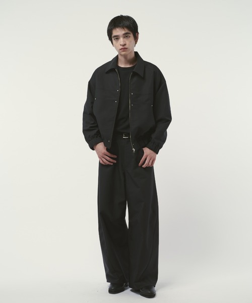 【未使用・タグ付】ジップブルゾン/ブラック セール】アクティブワークZIPブルゾン（ブルゾン）｜Lui's（ルイス）の