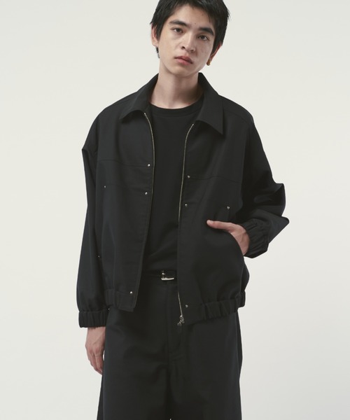 Lui's(ルイス)の「アクティブワークZIPブルゾン(ブルゾン・メンズ・ブラック/ネイビー・M/S)」の21枚目の写真