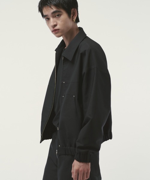 Lui's(ルイス)の「アクティブワークZIPブルゾン(ブルゾン・メンズ・ブラック/ネイビー・M/S)」の22枚目の写真