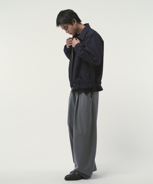 Lui's(ルイス)の「アクティブワークZIPブルゾン(ブルゾン・メンズ・ブラック/ネイビー・M/S)」の17枚目の写真