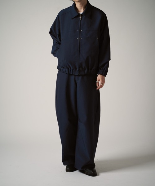 heve クラウドブルゾンネイビー新品未使用タグ付き heve クラウドブルゾンネイビー新品未使用タグ付き heve クラウド