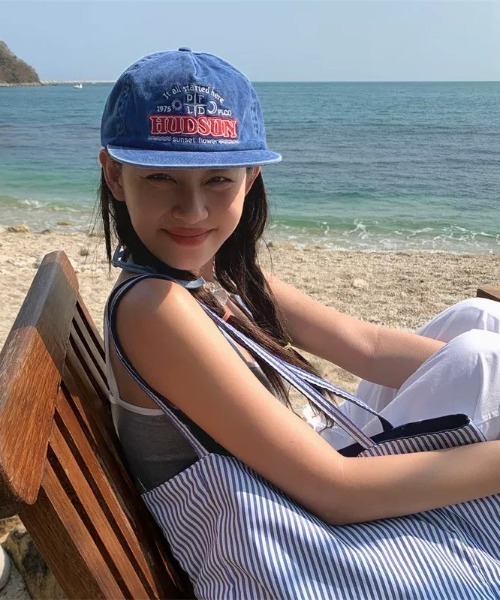 VIBGYOR（ヴィブジョー）の「【LAMPOON】ピグメントダイキャップ（キャップ・レディース・ピンク/オレンジ/カーキ/ブルー・FREE）」の9枚目の写真