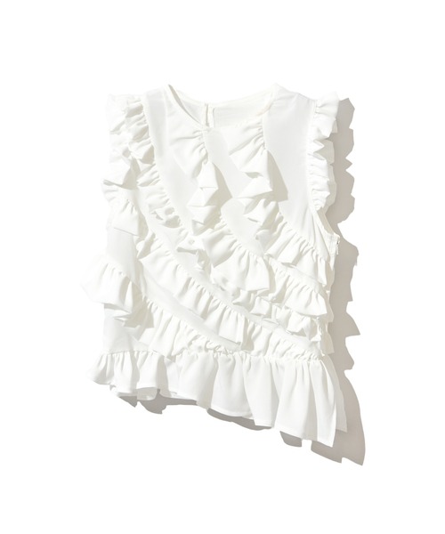 NOTREemor（ノートルエモア）の「Soft Shell tops（Tシャツ/カットソー NOTRE émor soft shell tops ホワイト
