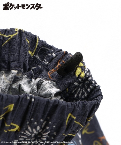 BRANSHES(ブランシェス)の「【Pokemon/ポケモン】総柄甚平(浴衣・キッズ・ネイビー/ライトグレー・100/110/120/130)」の12枚目の写真