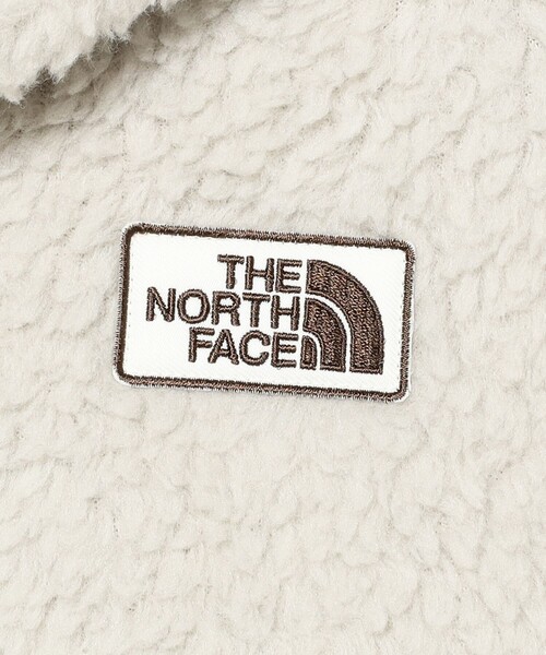 THE NORTH FACE（ザノースフェイス）の「THE NORTH FACE / ベビー カドルフリース ポンチョ 2025 (80～90cm)（ポンチョ・キッズ・カーキ/ホワイト系その他5・ONE SIZE）」の6枚目の写真