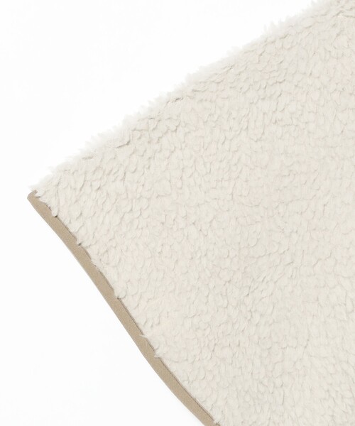 THE NORTH FACE（ザノースフェイス）の「THE NORTH FACE / ベビー カドルフリース ポンチョ 2025 (80～90cm)（ポンチョ・キッズ・カーキ/ホワイト系その他5・ONE SIZE）」の7枚目の写真