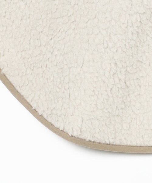 THE NORTH FACE（ザノースフェイス）の「THE NORTH FACE / ベビー カドルフリース ポンチョ 2025 (80～90cm)（ポンチョ・キッズ・カーキ/ホワイト系その他5・ONE SIZE）」の8枚目の写真