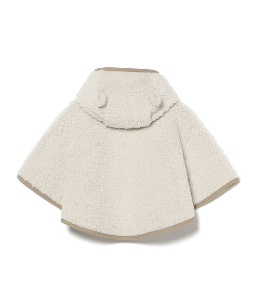 THE NORTH FACE（ザノースフェイス）の「THE NORTH FACE / ベビー カドルフリース ポンチョ 2025 (80～90cm)（ポンチョ・キッズ・カーキ/ホワイト系その他5・ONE SIZE）」の10枚目の写真