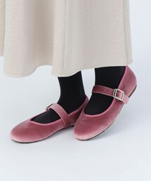 BEAMS HEART | ラウンドトゥ― メリージェーン フラットシューズ(22.5cm~24.5cm)(パンプス)