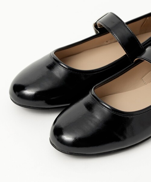 BEAMS HEART(ビームスハート)の「ラウンドトゥ― メリージェーン フラットシューズ(22.5cm~24.5cm)(パンプス・レディース・ピンク/その他/ブラック・LARGE/MEDIUM/SMALL)」の17枚目の写真