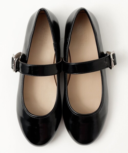 BEAMS HEART(ビームスハート)の「ラウンドトゥ― メリージェーン フラットシューズ(22.5cm~24.5cm)(パンプス・レディース・ピンク/その他/ブラック・LARGE/MEDIUM/SMALL)」の20枚目の写真