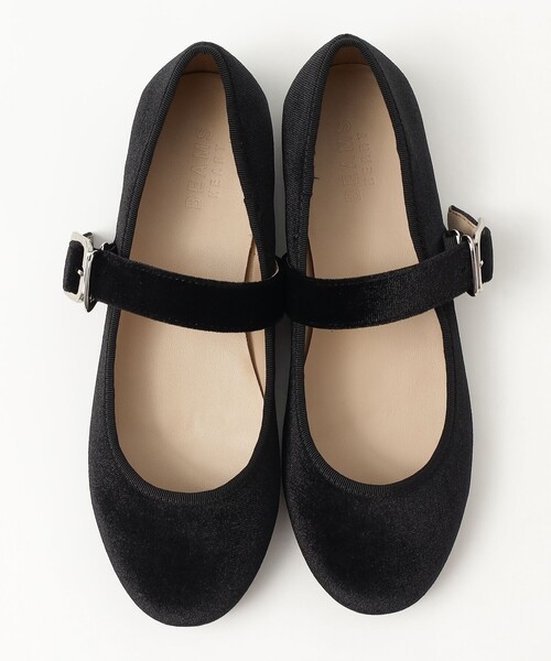 BEAMS HEART(ビームスハート)の「ラウンドトゥ― メリージェーン フラットシューズ(22.5cm~24.5cm)(パンプス・レディース・ピンク/その他/ブラック・LARGE/MEDIUM/SMALL)」の8枚目の写真